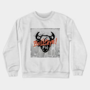 Bullseye!, Ox Graffiti Desain Crewneck Sweatshirt